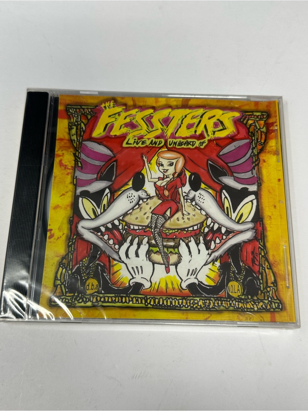 Rare!! NEW!! Sealed! The Fessters CD Live And Unheard Of S8